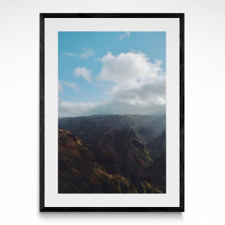 Waimea Canyon Kauai Fotografy Poster