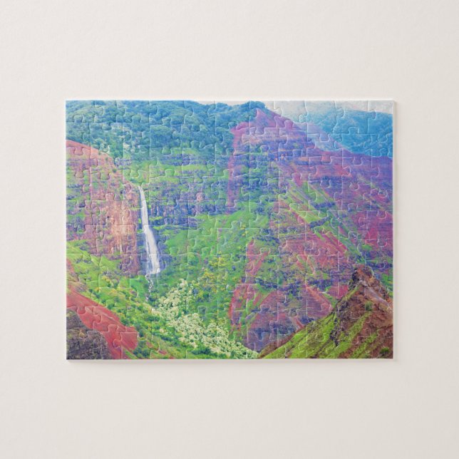 Waimea Canyon - Kauai, Hawaii - 8x10 - 110 Stk. (Horizontal)