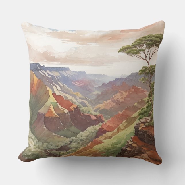 Waimea Canyon Kissen (Vorderseite)