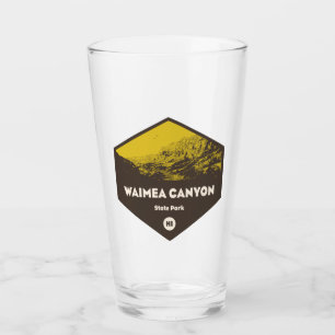 Waimea Canyon Staat Park Hawaii Glas