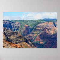 Waipoo Falls in Waimea Canyon, Kauai, Hawaii
