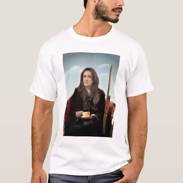 Waisenfrau S - cooler Feminist des SCHWARZ-| T-Shirt (Vorderseite)