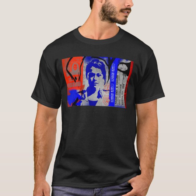 WaisenKinders-Silhouette des SCHWARZ-| Beth T-Shirt (Vorderseite)