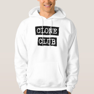 Waisenklon-Verein-Typografie des SCHWARZ-  Hoodie