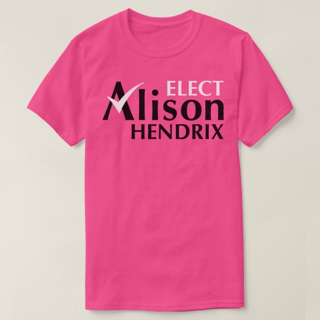 Waisenschwarzes wählen Alison Hendrix T-Shirt (Design vorne)