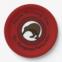 Waitangi Day kann Text New Zealand Large 9 bearbei