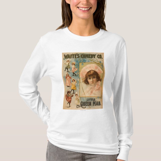 Waites Königinmab-Spiel Komödien-Co. wenig T-Shirt (Vorderseite)