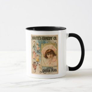 Waites Königinmab-Spiel Komödien-Co. wenig Tasse