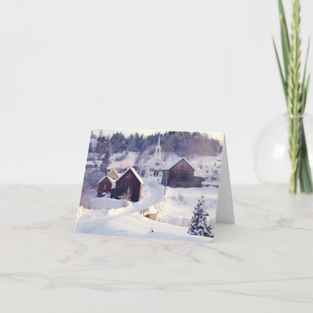 Waits River Vermont Note Card Karte (Vorderseite)