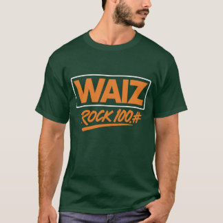 WAIZ Rock 100# T - Shirt - Bold Retro Rock Station