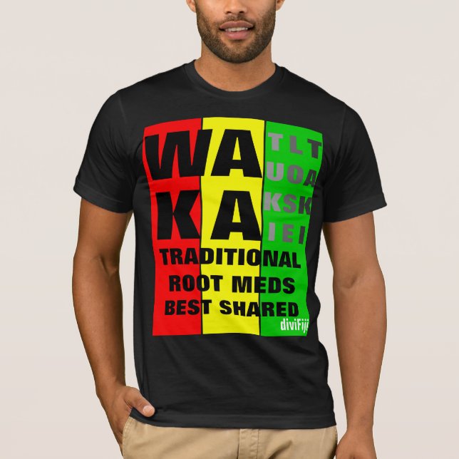 Waka Reggae T-Shirt (Vorderseite)
