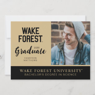 Wake Forest University   Wake Forest Einladung