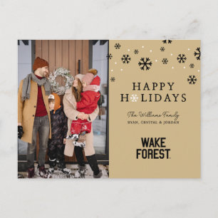 Wake Forest University   Wake Forest Feiertagspostkarte
