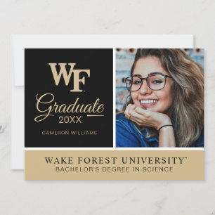 Wake Forest University   WF Einladung