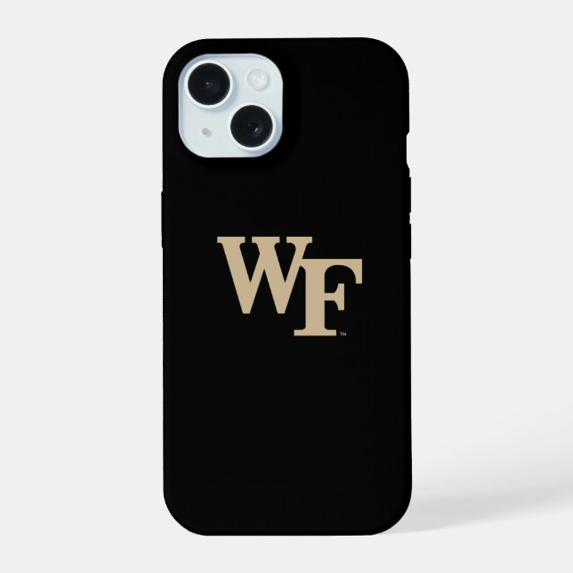 Wake Forest University | WF iPhone 15 Hülle (Rückseite)