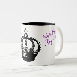 Wake.Pray.Slay.Repeat Zweifarbige Tasse
