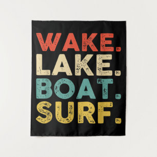 Wake Surfen Wake Surf Wake Surfen Seil Wake Surf Wandteppich