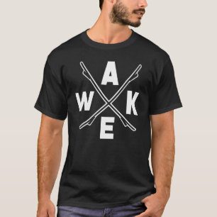 Wake Surfen Wakeboarden Wakeboarder Wasserskiläufe T-Shirt