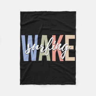 Wake Surfing Wakesurf Wake Surfer Surfing Boat _1  Fleecedecke