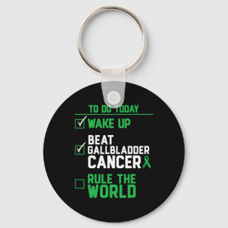 Wake Up Beat Gallbladder Cancer Rule The World  Schlüsselanhänger