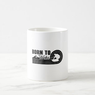 Wakeboard Geboren, Wakeboarder Wecken Kaffeetasse