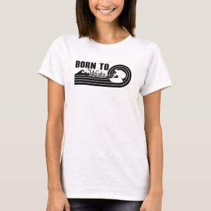 Wakeboard Geboren, Wakeboarder Wecken T-Shirt