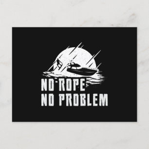 Wakeboard No Rope No Problem Geweckt Wakeboarding Postkarte