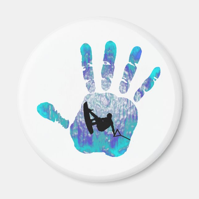 Wakeboard of BELIZE Magnet (Vorne)