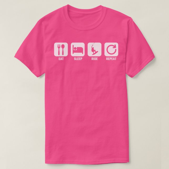 Wakeboard T-Shirt (Design vorne)