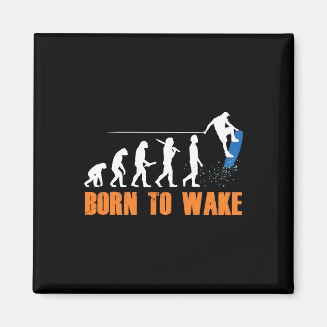 Wakeboard Wakeboarder Wakeboarding Freestyle Wake  Magnet (Vorne)