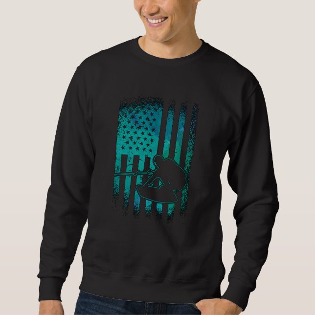 Wakeboard Wakeboarder Wakeboarding Sweatshirt (Vorderseite)