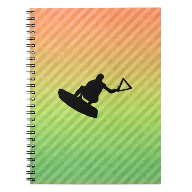 Wakeboarder Notizblock (Vorderseite)