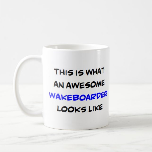 Wakeboarder, phantastisch kaffeetasse (Links)