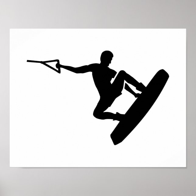 Wakeboarder Poster (Vorne)