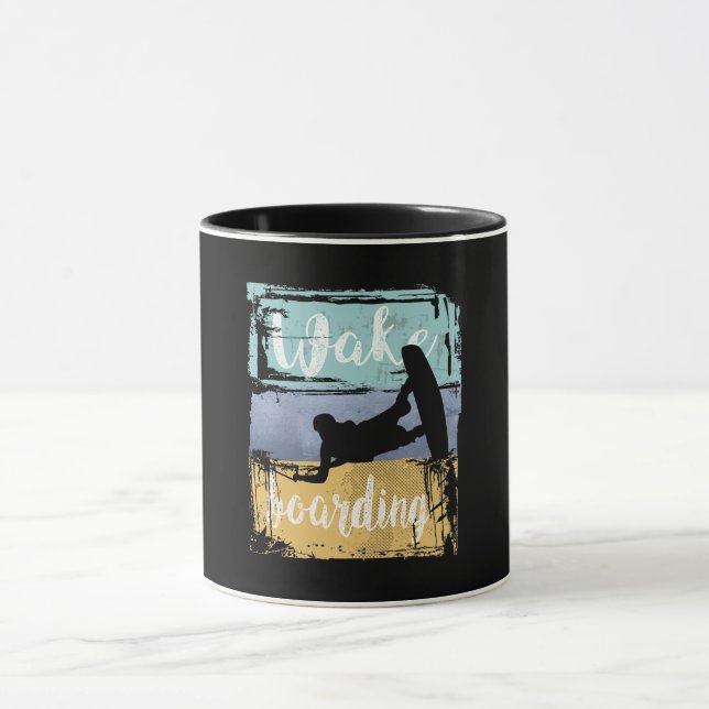 Wakeboarder Tasse (Zentrum)