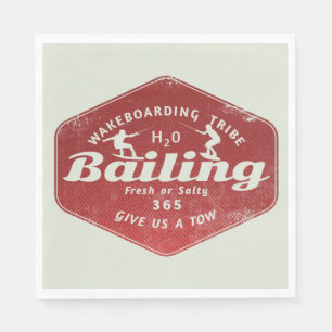 Wakeboarding-Banking Serviette