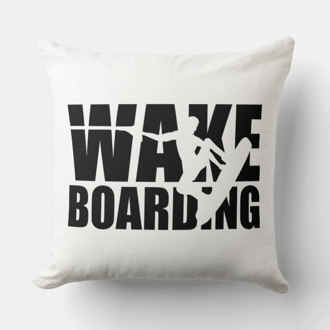 Wakeboarding Kissen (Vorderseite)