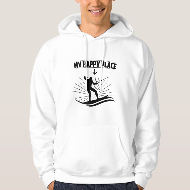 Wakeboarding-Redewendungen | Wakeboarder Sportgesc Hoodie (Vorderseite)
