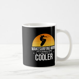 Wakesurf-Mama Wakeboard Wakeboarden Wakeboarder Su Kaffeetasse
