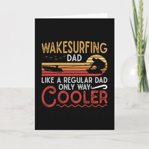 Wakesurfing Vater Cooler Wakeboarder Wakeboarden Karte
