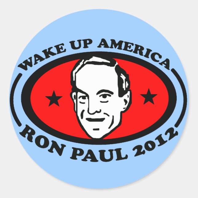 WAKEUP AMERICA STICKERS (Vorderseite)