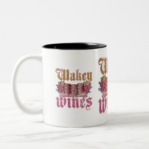 Wakey Weine Zweifarbige Tasse