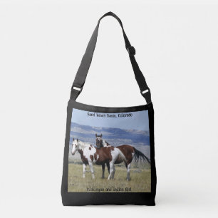 Wakinyan und Indian Girl Tote Bag Tragetaschen Mit Langen Trägern