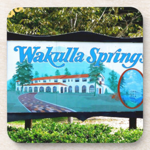 WAKULLA FRÜHLINGE, FLORIDA GETRÄNKEUNTERSETZER