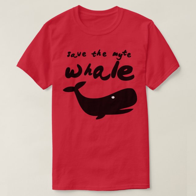Wal 9 gerettet T-Shirt (Design vorne)