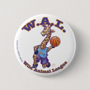 WAL Basketball Button