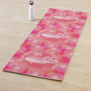 Wal-Blume des Lebens Yogamatte