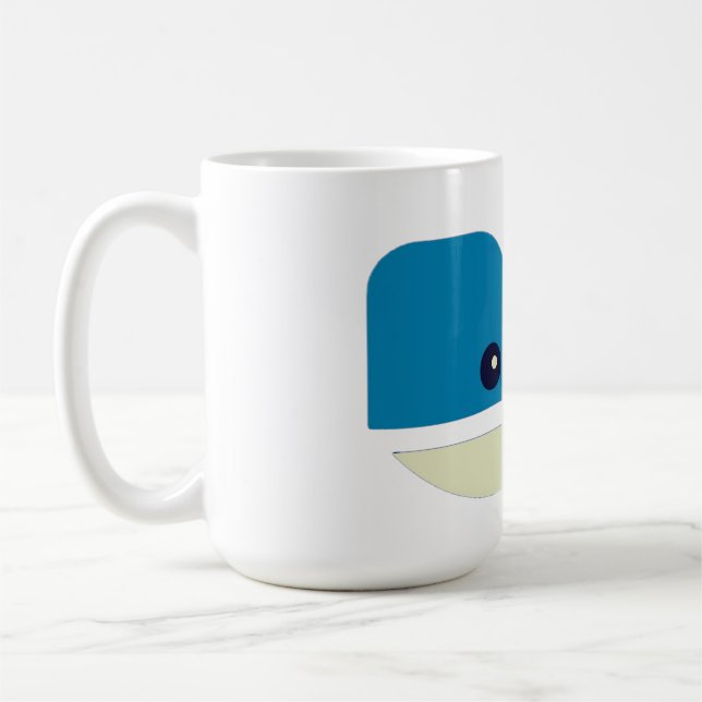 Wal, Buckelwal, Säugetier Kaffeetasse (Links)