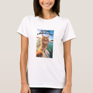 Wal eines Zeit- (Licht-)T - Shirt