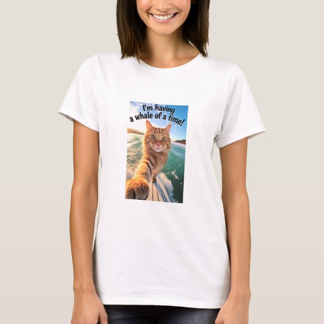 Wal eines Zeit- (Licht-)T - Shirt (Vorderseite)